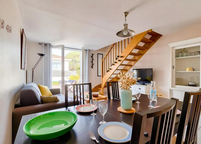 A Deux Pas De La Plage, Jolie Maison Pour 4 Tatil Evi Notre-Dame-de-Monts